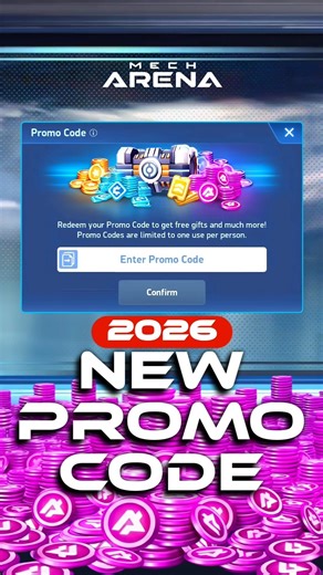 New 🎁 Promo Codes 2026! Mech Arena #mecharena #promocodes #shorts