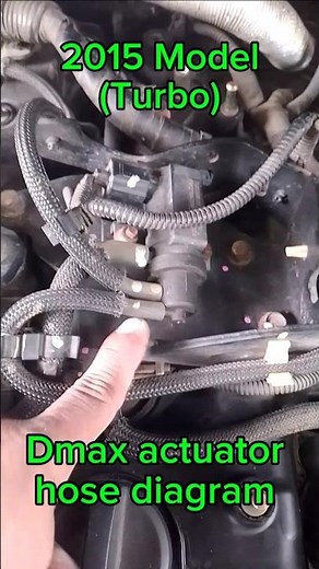 Turbo actuator hose diagram Dmax. #highlights #turbo #hosediagram #diagram #hose #actuator