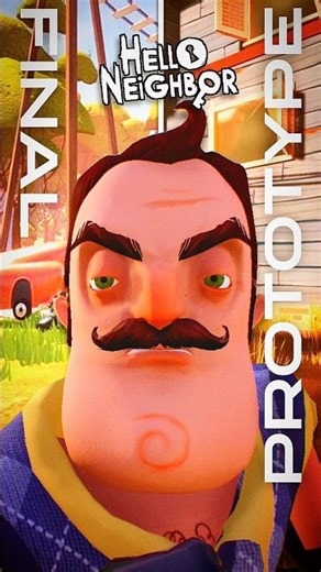 Hello Neighbor Final Version VS Prototype Version ! #helloneighbor #helloneighborgame