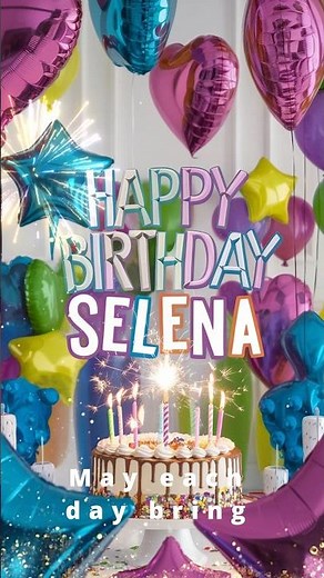 Happy Birthday Selena! 🎉 | Heartfelt Wishes & Beautiful Celebration 🎂