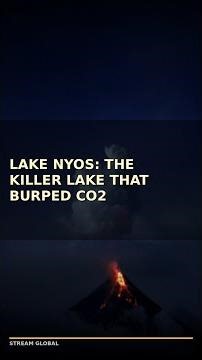 Lake Nyos: The Killer Lake That Burped CO2 #Shorts