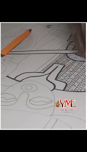 3.9K views · 17 reactions | Work in progress Batik on Paper Art | Yoruba music entertainment and african textiles | Facebook