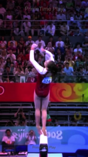 Olympic Level Balance Beam is INSANE 🔥 #gymnastics #olympics #skills