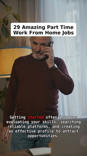 29 Amazing Part Time Work From Home Jobs