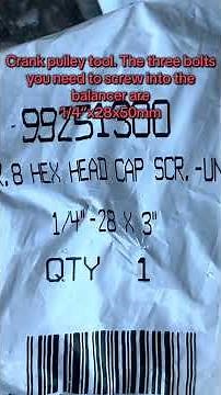 2008 Buick Lucerne 3800 crankshaft position sensor replacement #automotive #buick #crankshaft
