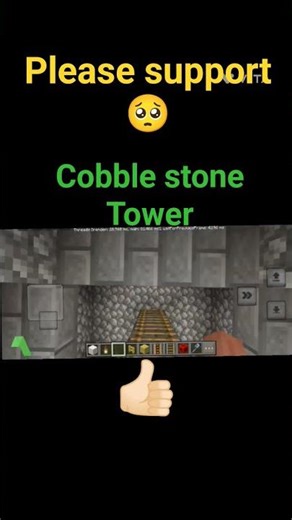 #stonetower #minecraftshorts #like and subscribe