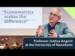 Nobel Laureate Joshua Angrist at the University of Mannheim
