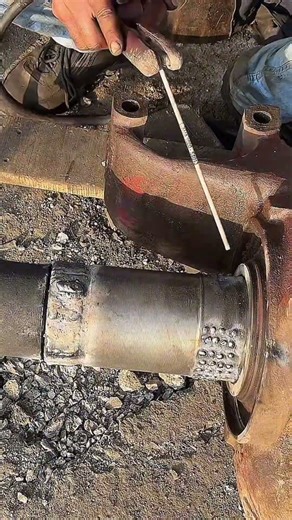 A part of welding a beam axle #welding