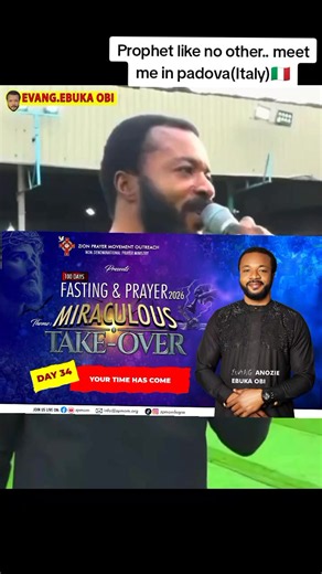 DAY 34: THURSDAY 18TH JUNE, 2026 TOPIC: YOUR TIME HAS COME Habakkuk 2:2-3, Ecclesiaste 3:1-8, Psalm 102:13 It is trite to state that everything has season. The scripture says in Ecclesiastes 3:1-8, that the Lord sets time for all things and happenings, adding that everything happens according to the time of God. This is the season of your divine location, remembrance, approval, manifestation and breakthrough. Your time of sorrow is ended. The time of your sickness, borrowing, financial exhaustio
