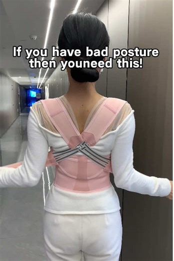 Straightening your posture has neve been easier#PostureCorrection #BackSupport #BackCorrector #StandTall #posturefix