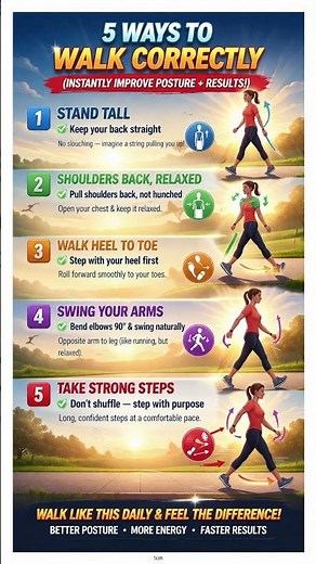 Correct Walking Technique (Most People Do This Wrong)