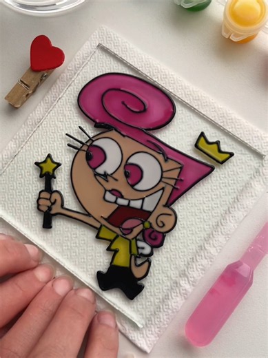 How to Draw Wanda from The Fairly OddParents Step-by-Step