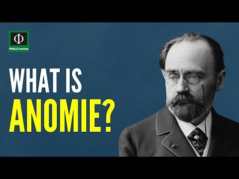 What is Anomie?