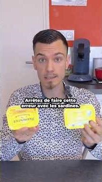 Cette erreur avec les sardines en conserve