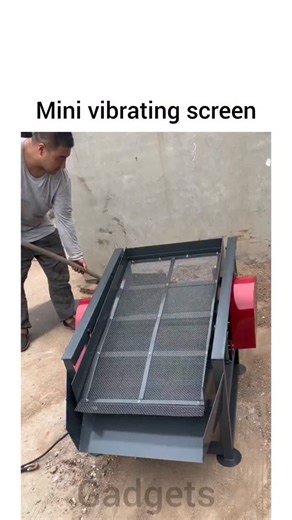 Industrial Gadgets | A mini vibrating screen is a compact, portable screening device designed for efficient separation of materials in small-scale or localized... | Instagram