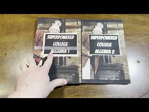 Superpowered Algebra Books for Super Math Beginners