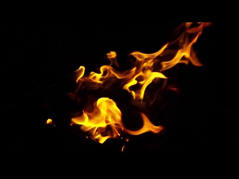 SLOW MOTION FIRE FLAMES HD STOCK FOOTAGE