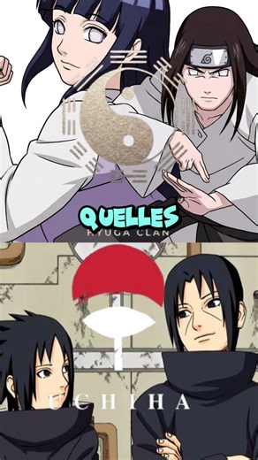 Quelles affinités de chakra chaque membre des clans Hyûga et Uchiha maîtrise-t-il ? #naruto #narutoshippuden #hyûga #manga #anime | Anime salvador