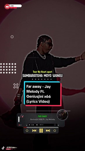 Far Away - Jay Melody Ft. Geniusjini x66 (Lyrics Video)