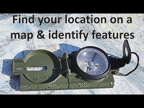 Find your location on a map & identify features