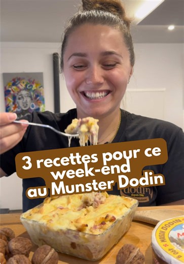 🔥 3 idées ultra gourmandes à tester ce week-end 🔥 On t’a préparé 3 recettes simples, réconfortantes et 100 % plaisir à base de Munster Dodin 🧀👇 🍝 La spaetziflette au Munster Dodin. Coulante, généreuse, parfaite pour les grandes tablées 🥔 Le rœsti au Munster Dodin. Croustillant à l’extérieur, fondant à cœur 🍔 Le burger au Munster Dodin. Le classique revisité version bien fromagère Trois idées, trois ambiances… une seule règle : se faire plaisir 😋 💬 Dis-nous en commentaire laquelle tu tes