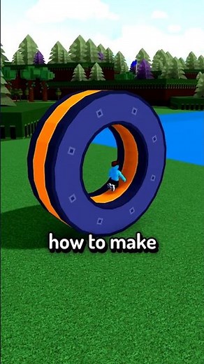 The EASIEST way to make a CIRCLE in Build a Boat for Treasure #roblox #buildaboat