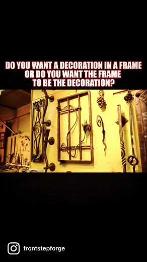 How do you come up with this stuff?Often I’m presented with a basic line drawing or a verbal request to create a custom designed piece of metalwork. There is so much potential. If it a collaboration:I take potential customers on a tour through my upstairs gallery to flesh out the designs and give them ideas of line, weight, texture and finishes . Throwback Thursday to 2015. From the vids series shot by @stop.the.world.communications ...#blacksmithing #frontstepforge #edmontonmade #yeglocalbusine