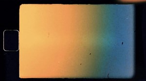 Old Damaged Retro 8mm Film With Frame Overlay Lens Flares Noise And Writing