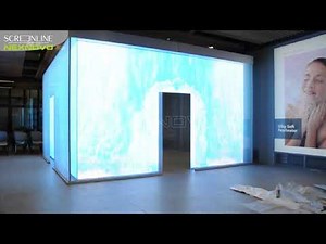 How to Make a Digital Glass Transparent Mesh Led Screen Video Box