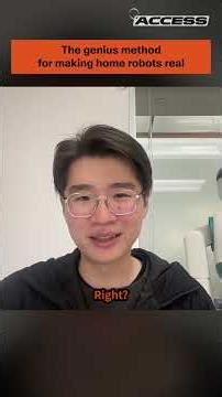 The genius method for making home robots REAL #shorts