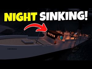 Trying to SURVIVE The SINKING OF THE SS Greylock! - Roblox