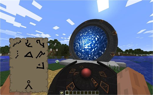 Minecraft Redditor makes a functional Stargate using Redstone