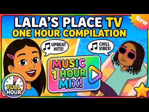 1 HOUR of Learning Songs for Kids 🎵 | Colors, Numbers & Nursery Rhymes | Lala’s Place TV