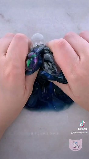 Slime Review & Inflation Test 💫 Night Sky Clear Slime from Rodem Slime