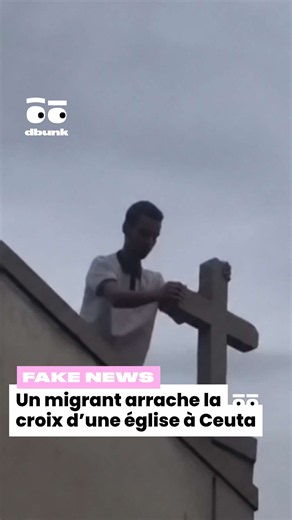 Cette vidéo a été relayée à plusieurs reprises sur les réseaux sociaux, avec l’affirmation qu’un migrant avait vandalisé une église à Ceuta, en Espagne, durant le mois d’août. Pourtant, la vidéo a été filmée en Inde en juillet 2026, où un homme a effectivement attaqué une église qu’il accusait de prosélytisme. Faites attention à ce que vous consommez sur Internet. #debunk #fakenews #ApprendreSurTiktok