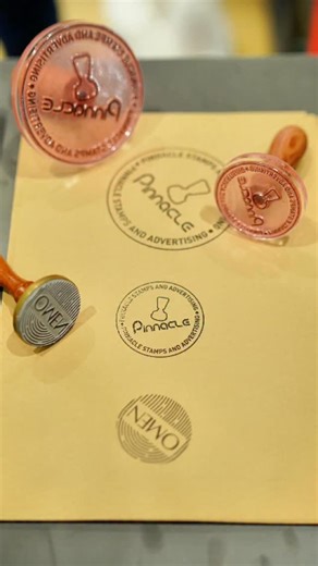 Pinnacle Stamps & Advertising | 🛍️ Simple. Smart. Affordable Branding for Your Business! . Say goodbye to expensive printing — our Manual Ink Stamp is all you need to... | Instagram