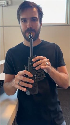 Long airport wait? …TRAVEL SAX TIME!