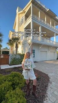 POV: Kylie Katich builds a Vacation Rental of the Year as a ✨ custom dollhouse ✨