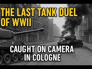 The Cologne Tank Duel: WWII’s Only Tank Battle Caught on Film
