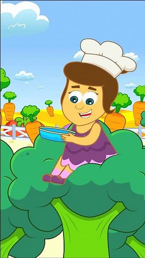 J'aime les légumes #shorts #youtubeshorts | Comptines pour enfants | HooplaKidz Français