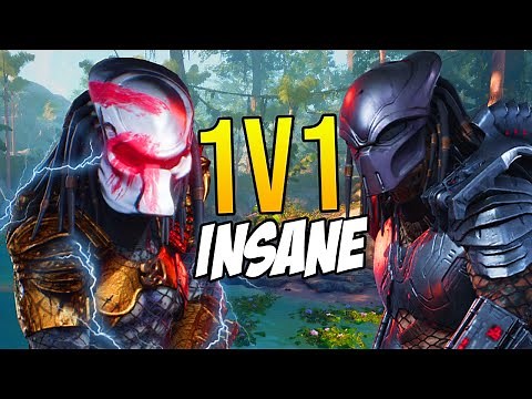 CITY HUNTER PREDATOR vs PREDATOR 1V1! Predator Hunting Grounds Gameplay 'INSANE!!"