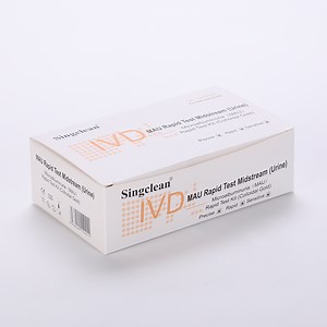 [Hot Item] Singclean Quick Rapid Early Result Urine Mau Test Device (Colloidal Gold) for Kidney Disease