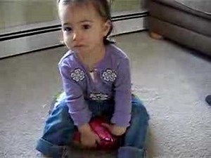 Xia Sitting on Her Balloon