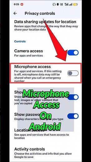How to turn on microphone access on Android | microphone android #shorts #viral #microphone