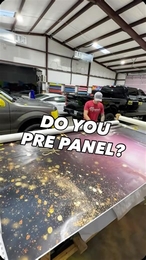 Fire Auto Wraps on Instagram: "Click more for pro tips and how to!! Why should you pre panel? Cleaner product by having perfectly aligned panels PLUS quicker instal times. It’s a win win. STEPS 1- tape one panel first 2- Line up the panels 3- tape the second one 4- lift up the edge of first one then slip the second one in. 5- squeegee 6- flip over and tape so the backing paper comes off in one sheet **pro tip - use high quality tape to stick backing paper. You’ll thank me later. #wrap #wraplife