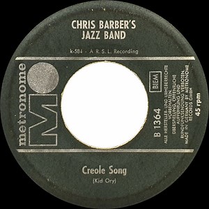 Chris Barber's Jazz Band - Creole Song / Golden Striker