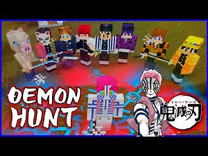 Minecraft Demon Survivor VS 8 Slayers | Akaza Edition