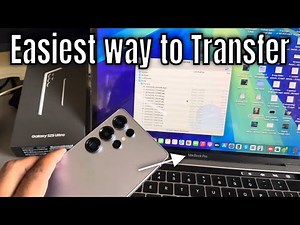 How to transfer file Samsung s25 ultra to MacBook (photos, videos, file)