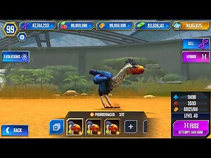 UNLOCK PHORUSRHACOS MAX X3 LEVEL 40 | JURASSIC WORLD THE GAME