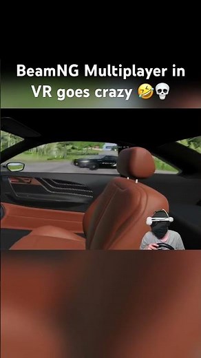 BeamNG Multiplayer in VR goes crazy 💀🤣 #vr #beamng #vrgame #beamng #beamngdrive #beamngcrashes